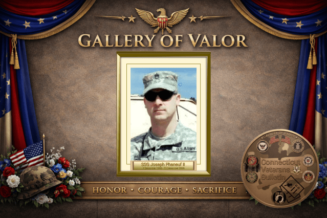 Army Staff Sergeant Joseph E. Phaneuf II – Eastford, Connecticut, CVB Gallery of Valor