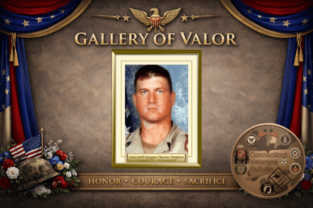 Army Staff Sergeant Thomas E. Vitagliano – New Haven, Connecticut, CVB Gallery of Valor