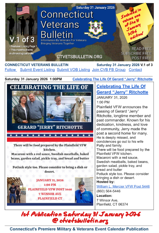 Celebrating The Life Of Gerard “Jerry” Ritchotte