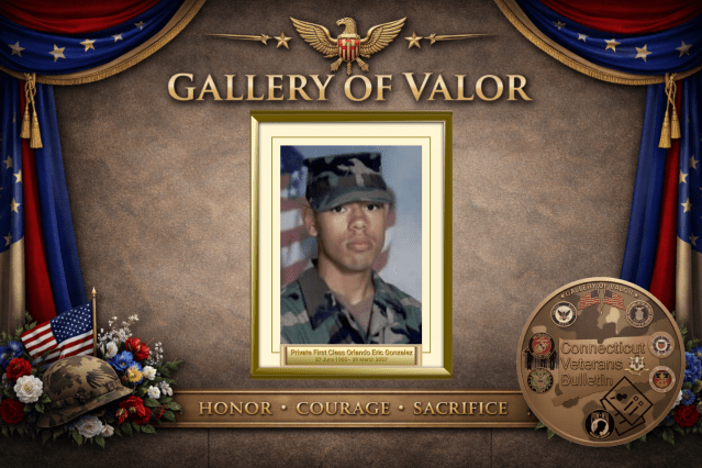 Army Private First Class Orlando E. Gonzalez – Bridgeport, Connecticut, CVB Gallery of Valor