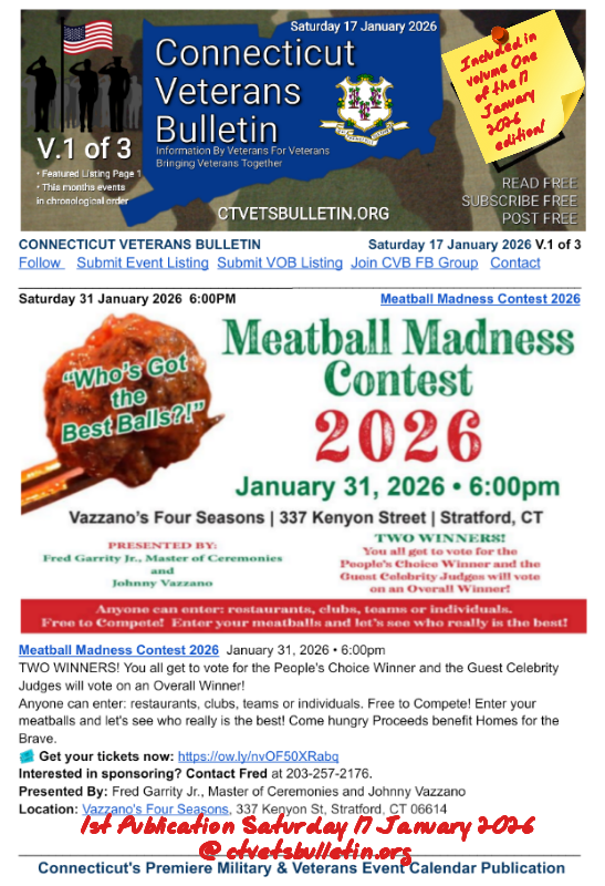 Meatball Madness Contest 2026