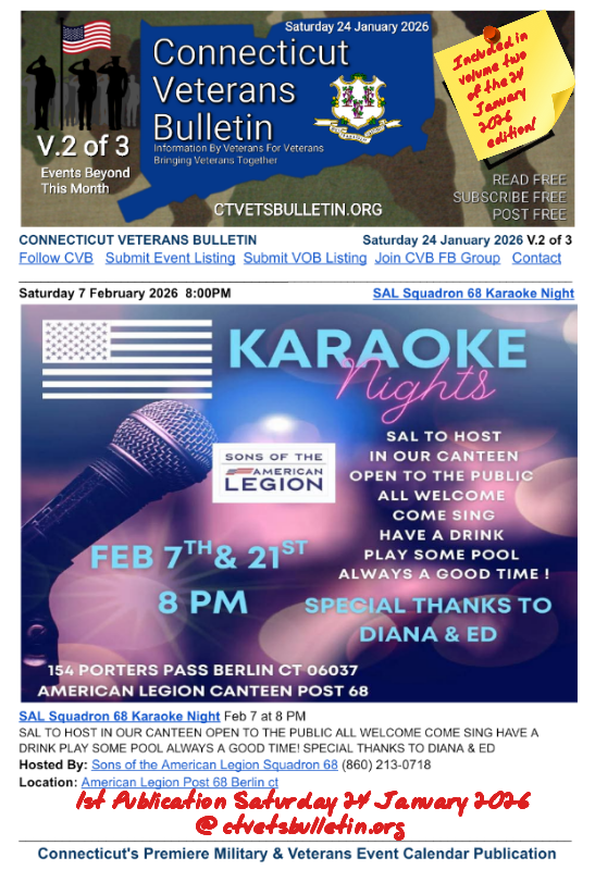 SAL Squadron 68 Karaoke Night