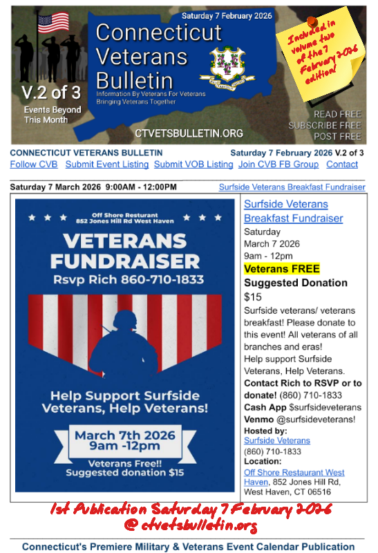 Surfside Veterans Breakfast Fundraiser