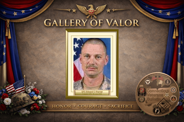 United States Army Sergeant Edward C. Kramer – Southington, Connecticut, CVB Gallery of Valor