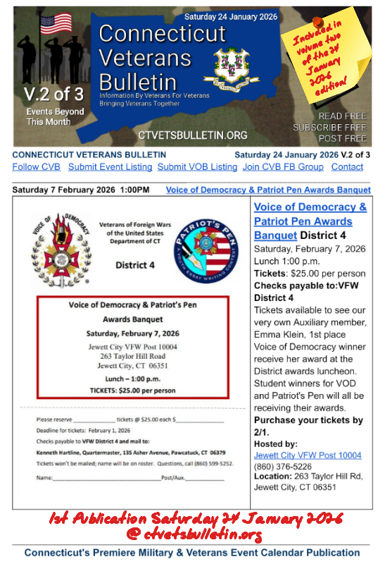 Voice of Democracy & Patriot Pen Awards Banquet