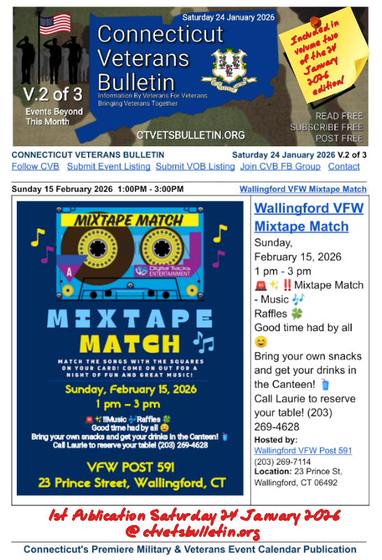 Wallingford VFW Mixtape Match February 2026