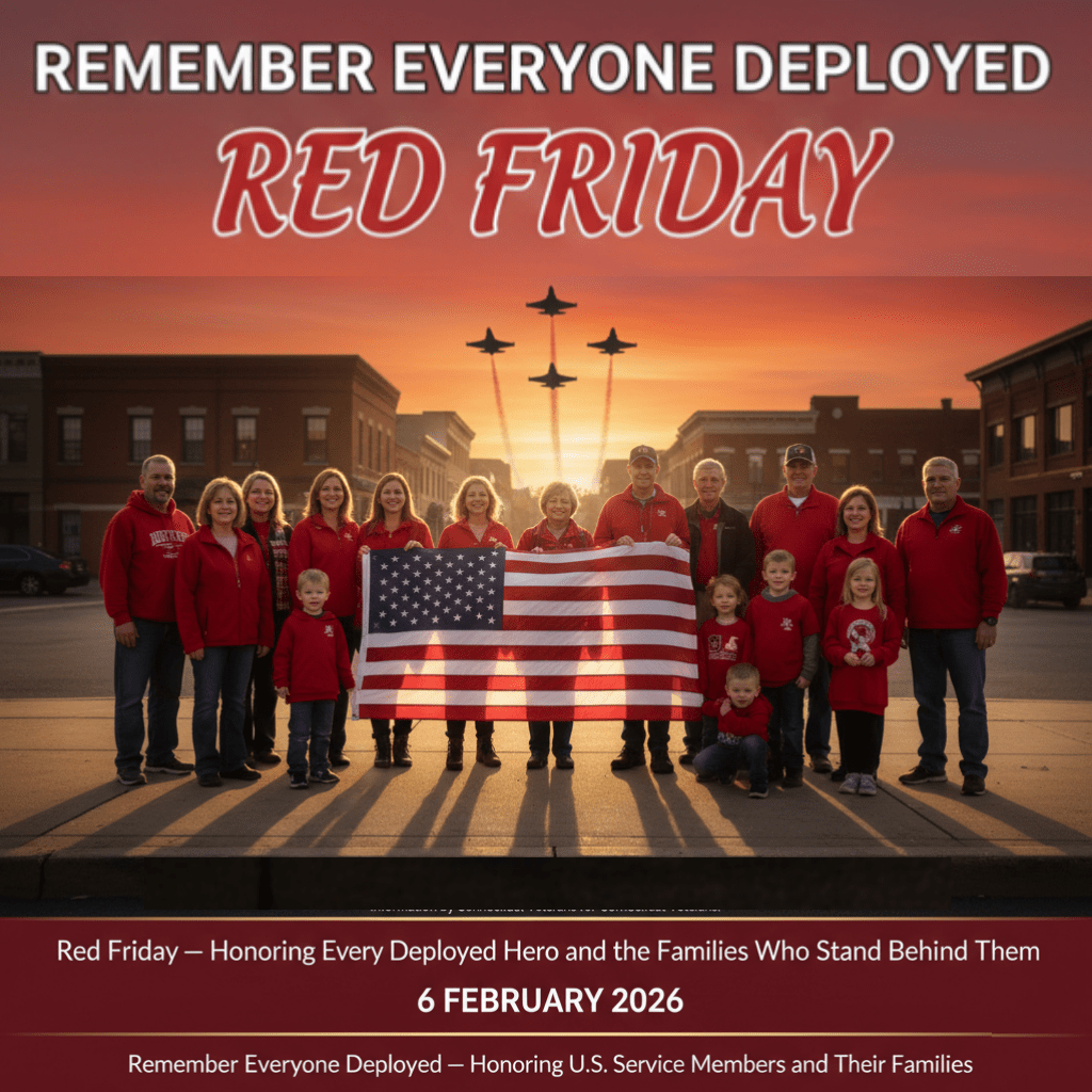 RED FRIDAY 6 February 2026 CVB