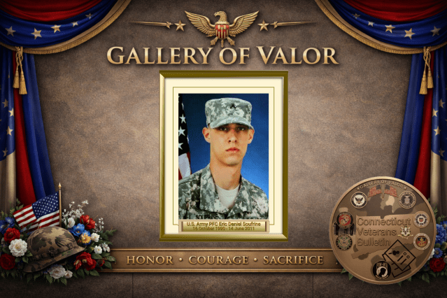 United States Army Private First Class Eric Daniel Soufrine – Woodbridge, Connecticut, CVB Gallery of Valor