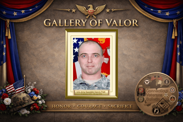 United States Army Specialist Dennis J. Pratt – Southington, Connecticut, CVB Gallery of Valor
