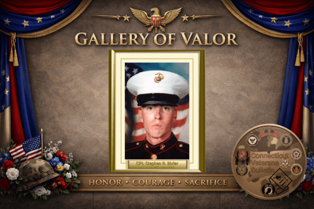 United States Marine Corps Corporal Stephen R. Bixler August 17, 1985 - May 4 2006 – Suffield, Connecticut, CVB Gallery of Valor