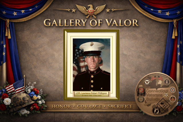 United States Marine Corps Lance Corporal Lawrence Robert “Larry” Philippon – West Hartford, Connecticut, CVB Gallery of Valor